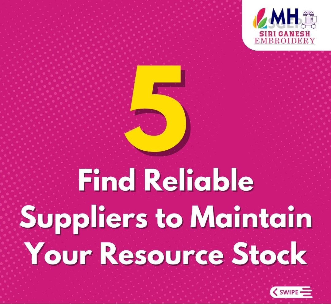 Find Reliable suppliers to maintain your resources stock